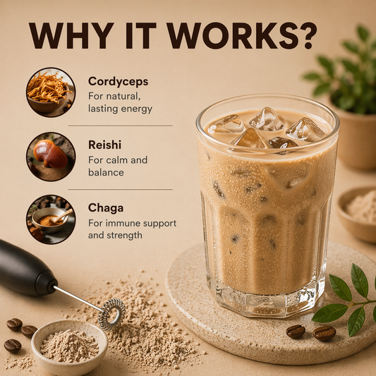 Mushroom Coffee Superlatte